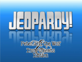 Peter and the Wolf Instrument Family Jeopardy Style Quiz Show