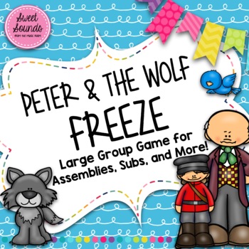 Preview of Peter and the Wolf Movement Activity - Freeze Game - Music Game