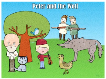 Preview of Peter and the Wolf: Music PreK to 2