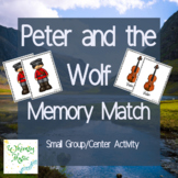 Peter and the Wolf Small Group Center Activity: Memory Match