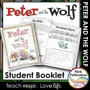 Preview of Peter and the Wolf - Student Booklet - Perfect guide for your PATW unit!