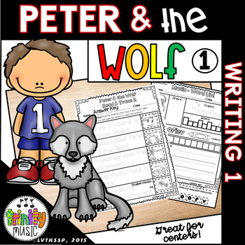 Preview of Peter and the Wolf Writing Activities