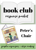 Peter's Chair | Literature Circle Response Packet | Guided