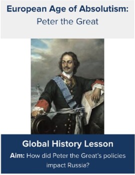 Preview of Peter the Great Stations Activity