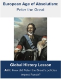 Peter the Great Stations Activity