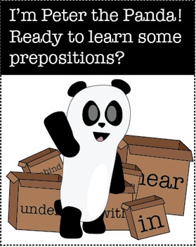 Preview of Peter the Preposition Panda