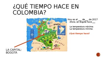 Preview of "Peter va a Colombia"(C. Dexemple) Power Point