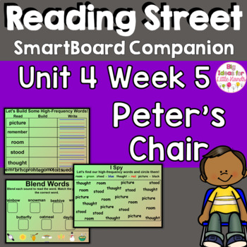 Preview of Peter's Chair SmartBoard Companion 1st First Grade