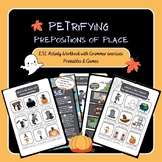 Petrifying Prepositions of Place ESL Workbook with grammar