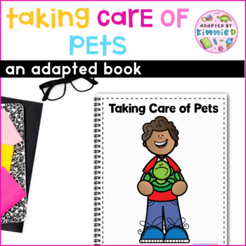 Preview of Pets Adapted Book for Special Education Taking Care of Pets Circle Time Activity