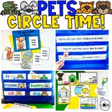 Pets Circle Time Activities for Preschool-PreK Animal Grou