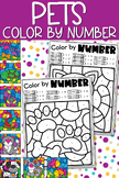Pets Color by Number