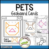 Pets Geoboards: Shape Activity for Pre-K Math
