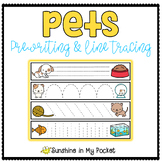 Pets Prewriting and Line Tracing