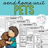 Pets | Send Home Preschool Language Unit
