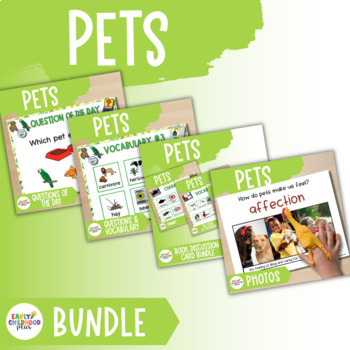 Preview of Pets Study Bundle for The Creative Curriculum