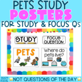 Pets Study Posters for Creative Curriculum Teaching Strate