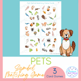 Pets Symbol Matching Games (Similar to Spot-It! and Dobble)