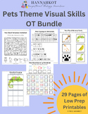 Pets Theme Visual Skills OT Activity Bundle