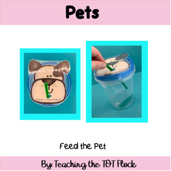 Preview of Pets Toddler Packet