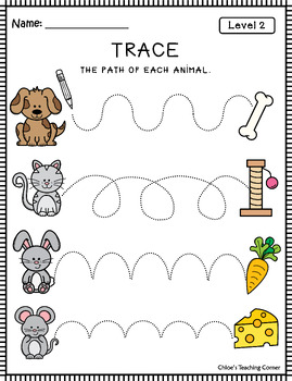 pets multi subject worksheets for preschool by chloes teaching corner