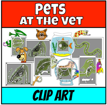 Preview of Pets at the Vet Clip Art