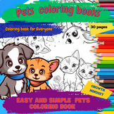 Pets  coloring books