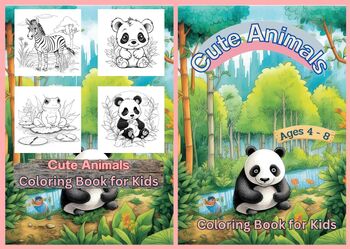 Preview of Pets  coloring books for kids