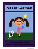 Pets in German - vocabulary sheets, printables, matching &