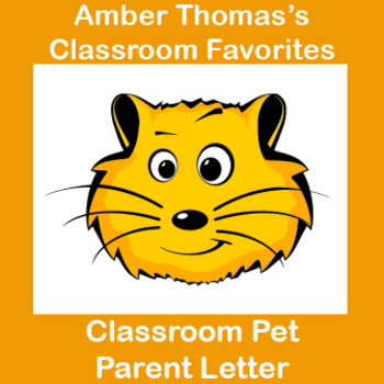 Preview of Pets in the Classroom Parent Letter