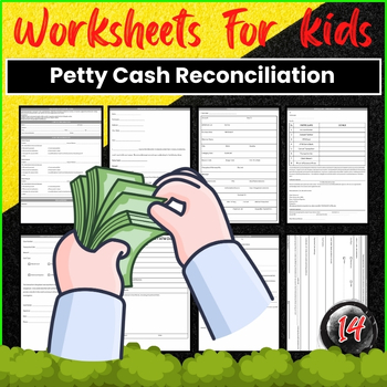 Preview of Petty Cash Reconciliation Worksheet
