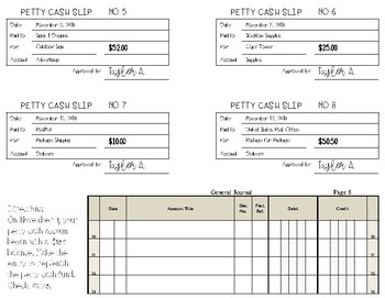 learning factory petty cash form