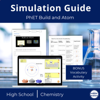 Preview of PhET Build an Atom - Atomic Structure Activity - ZERO PREP 