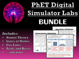 PhET Digital Simulator Labs -- Worksheet Bundle
