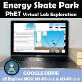 PhET Energy Skate Park Virtual Lab Worksheet Investigation