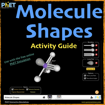Preview of PhET Molecule Shapes Activity Guide