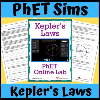 Preview of PhET Simulation Online Lab: Kepler's Laws