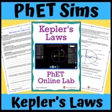 PhET Simulation Online Lab: Kepler's Laws