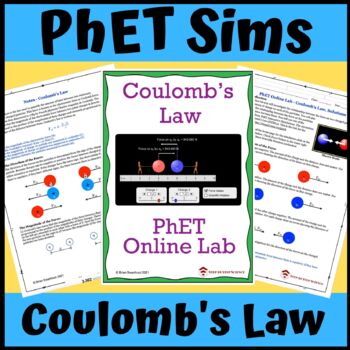 Preview of PhET Simulation Online Lab: Coulomb's Law