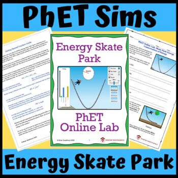 Preview of PhET Simulation Online Lab: Energy Skate Park, Conservation of Energy