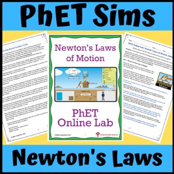 Preview of PhET Simulation Online Lab: Newton's Laws of Motion