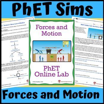 Preview of PhET Simulation Online Lab: Forces & Motion