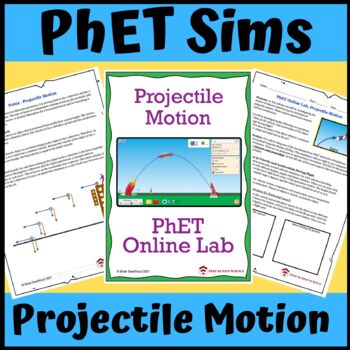 Preview of PhET Simulation Online Lab: Projectile Motion
