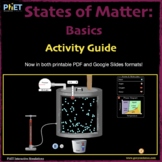 PhET States of Matter Basics Activity Guide / Distance Learning