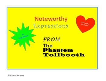 Preview of Phantom Tollbooth: Noteworthy Expressions