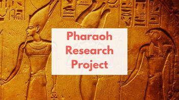 Preview of Pharaoh Research Project