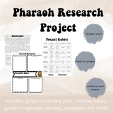 Pharaoh Research Project, Egyptian Pharaohs, Hands-On Rese