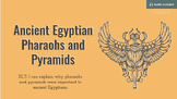 Pharaohs and Pyramids of Ancient Egypt Google Slides Peardeck