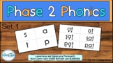 Phase 2 Phonics Set 1 - 3 Flashcards!