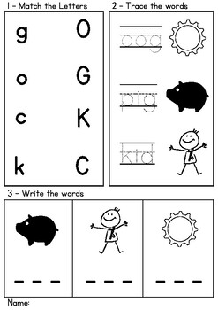 Phase 2 Phonics Worksheets by Robyn Millar | TPT